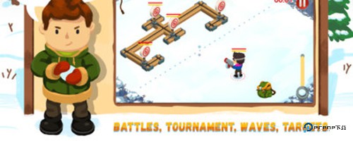 山谷雪战游戏特色