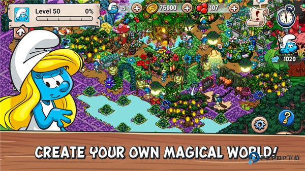 蓝精灵村庄(SmurfsVillage)汉化版下载v2.80.2最新版