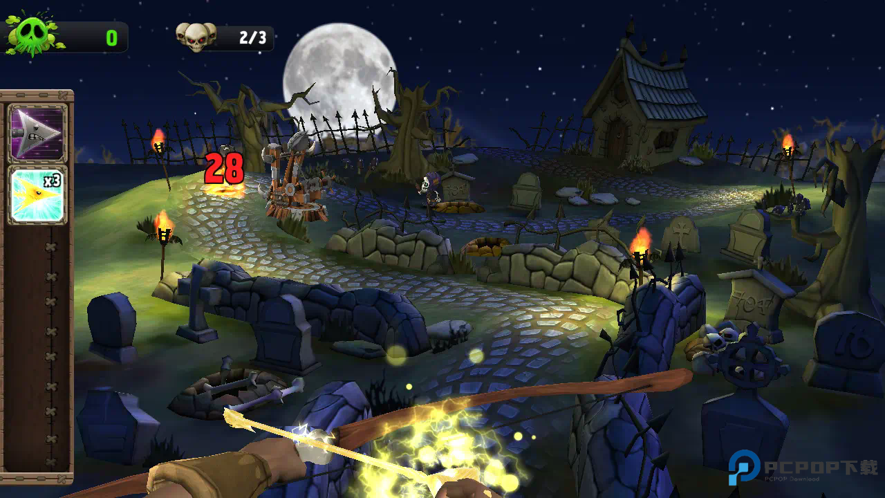 骷髅塔城堡防御