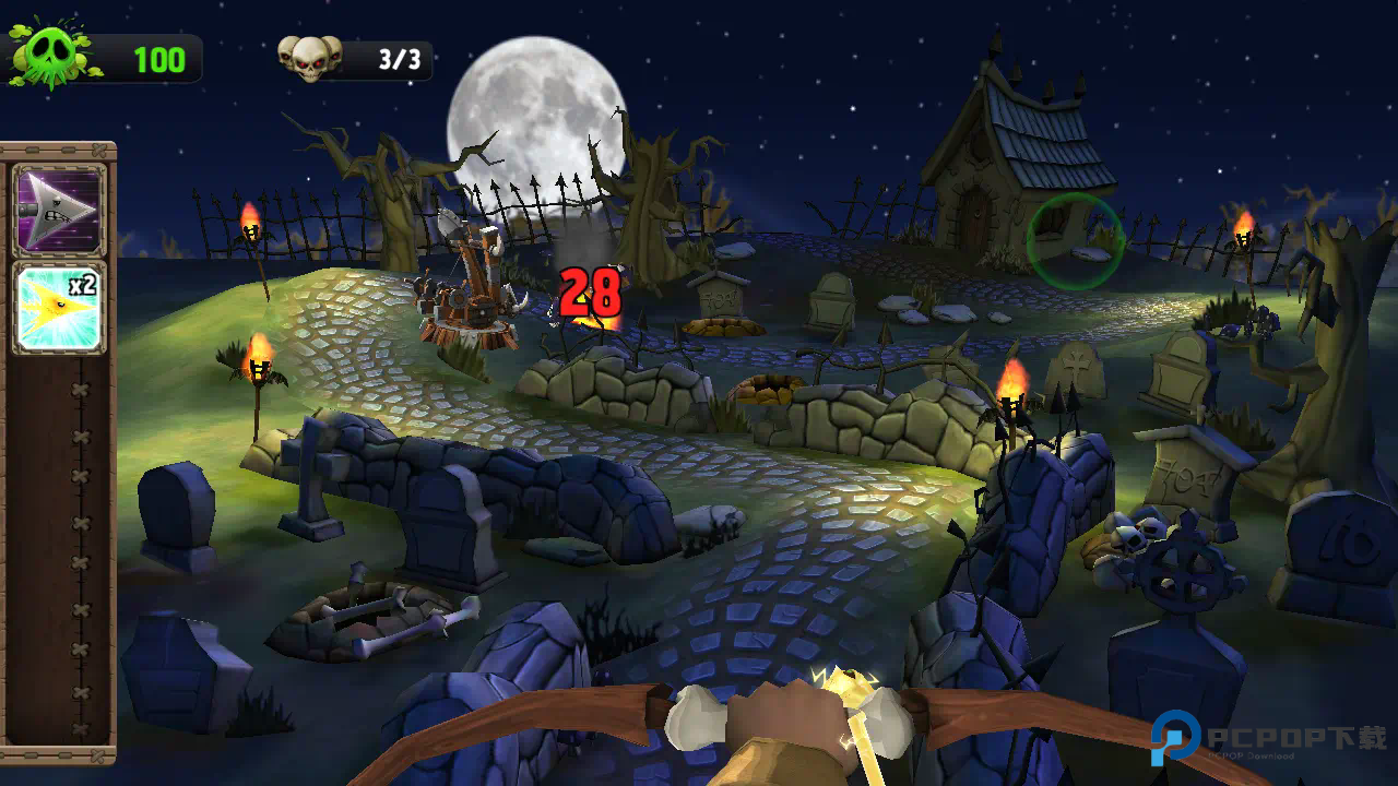 骷髅塔城堡防御