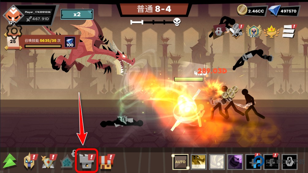 火柴人大战怪物破解版内置菜单(Stickman vs Monster Idle Game)