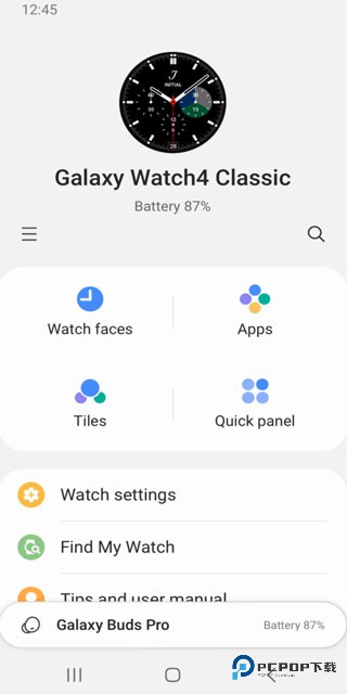 Galaxy Wearable