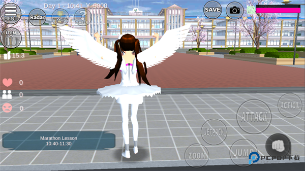 樱花校园模拟器英文版1.041.11版