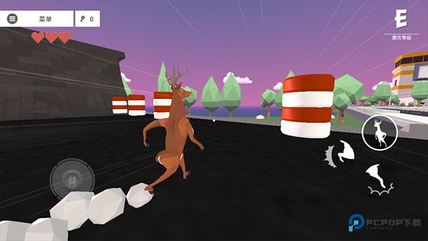 一只非常普通的鹿