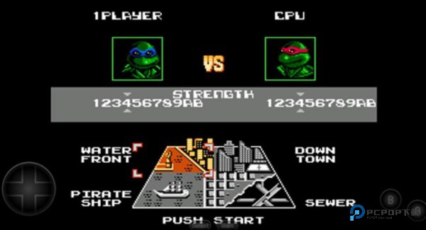 忍者神龟格斗街机版