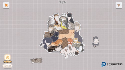 挤在一起的猫猫去广告版