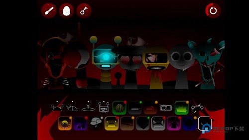 节奏盒子Sprunki极度恐怖版