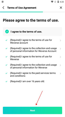 Weverse安卓版下载v1.18.5