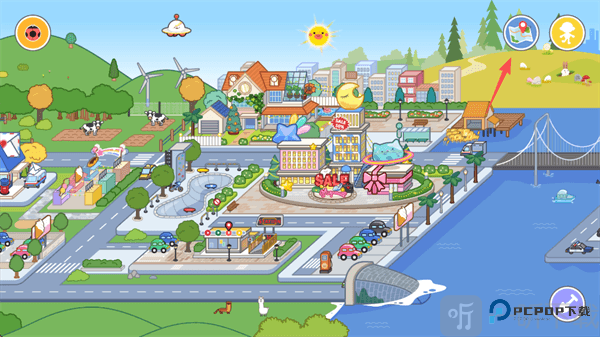 米加小镇飞机场