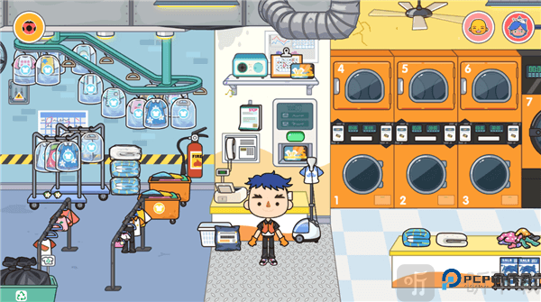 米加小镇洗衣房