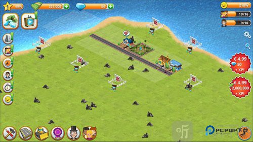 乡村城市模拟岛屿