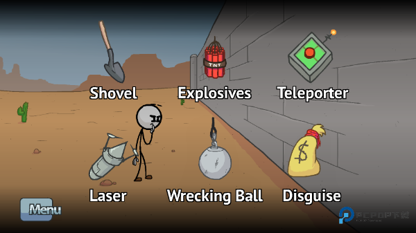 火柴人亨利重制版中文版游戏玩法-1