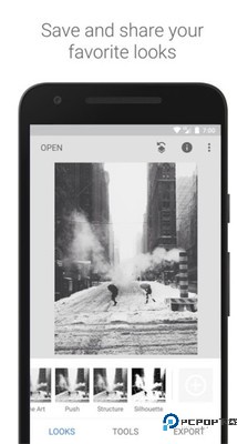 Snapseed叶子修图