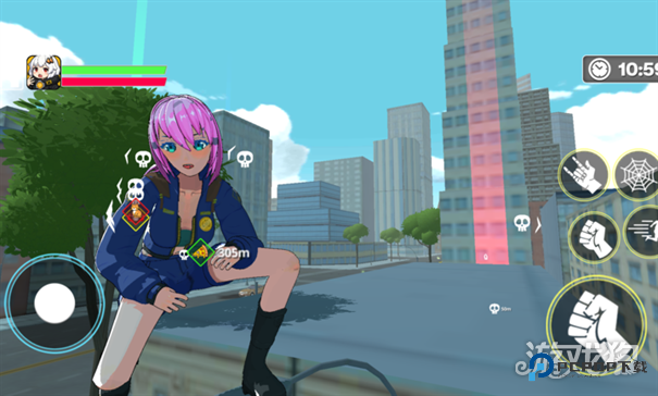 动漫警察开放世界模拟游戏玩法1