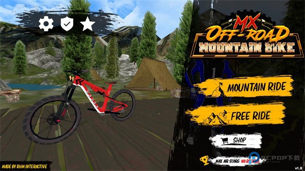山地自行车速降游戏玩法1
