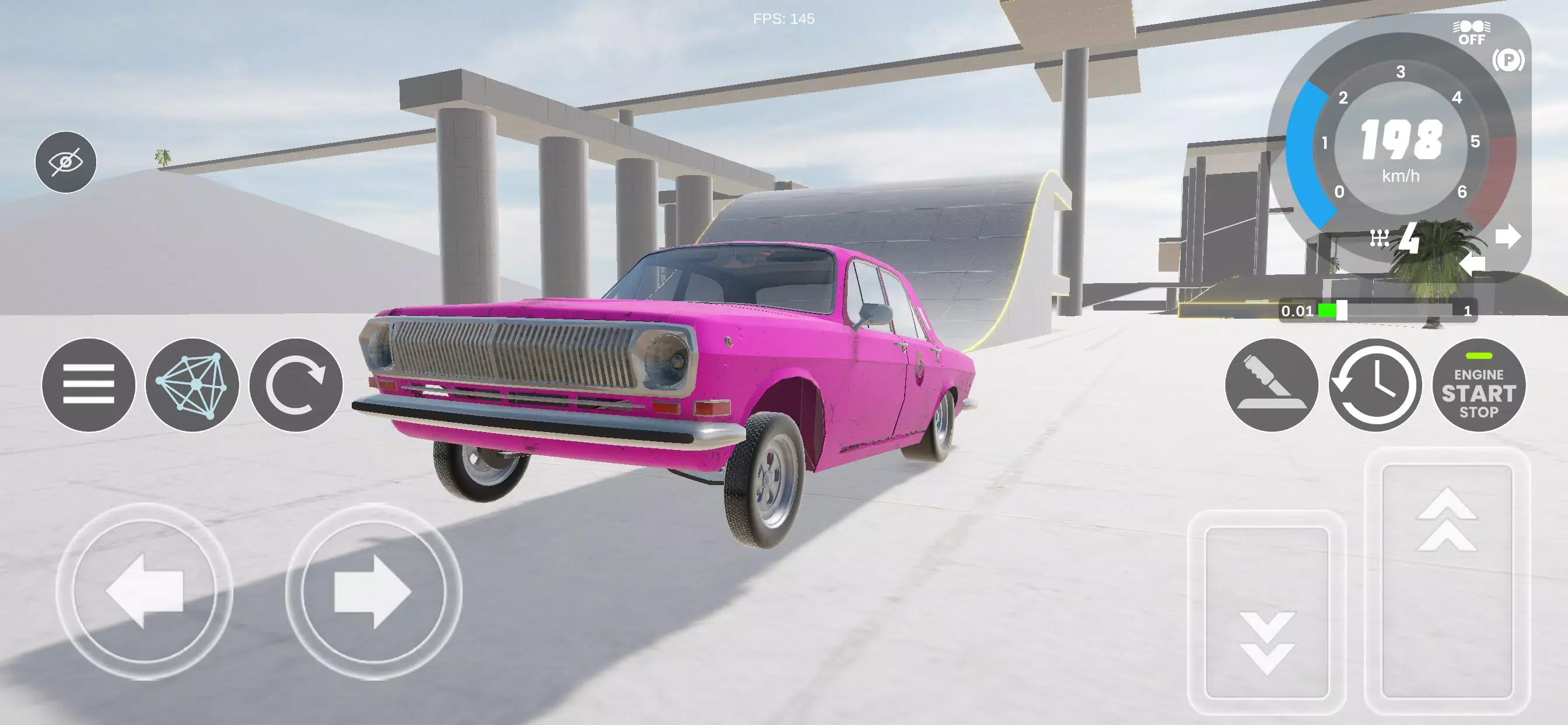 汽车碰撞沙盒模拟游戏玩法2