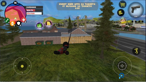 火柴人绳索英雄内置菜单版