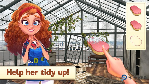 合并庄园阳光小屋游戏