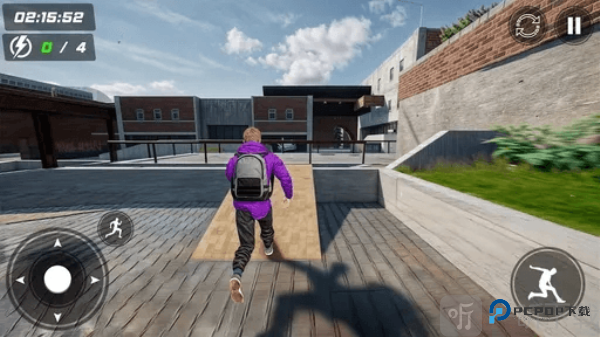 向上攀登屋顶跑酷