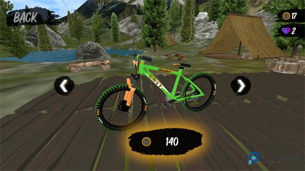 山地自行车速降游戏玩法5