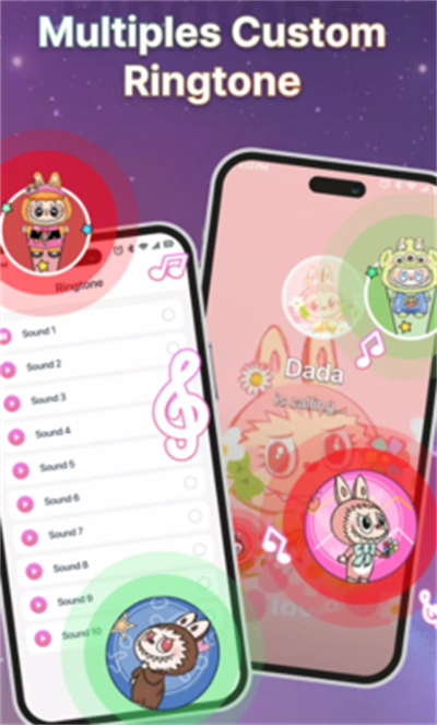 labubu彩色电话主题