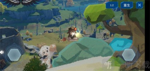 和胡桃一起攻克难关