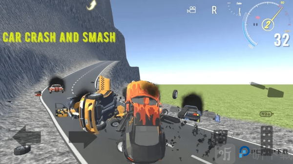 车祸粉碎模拟器