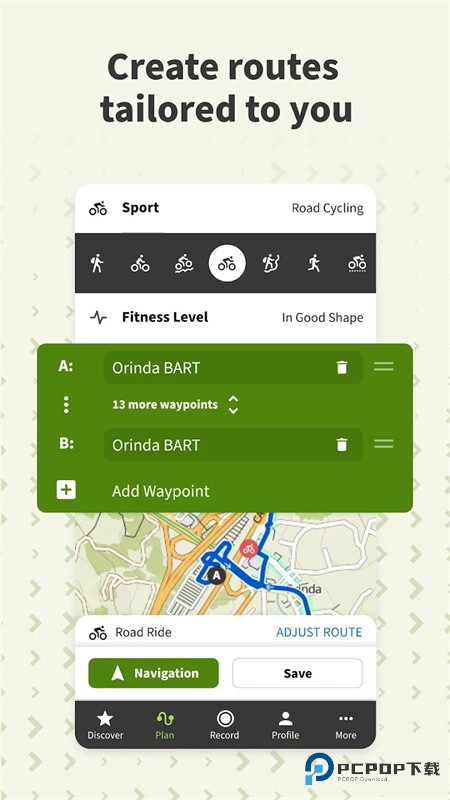 Komoot地图中文版