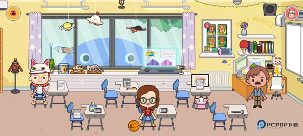 米加小镇学校正版游戏玩法2