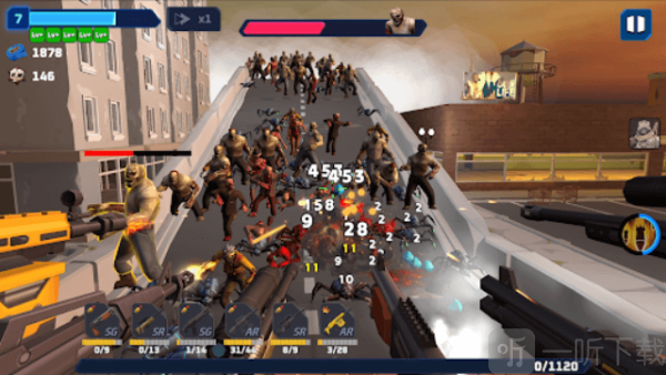 子弹风暴僵尸浪潮