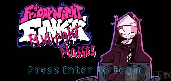 fnf修女黄小鬼模组