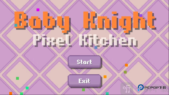Baby Knight Pixel Kitchen
