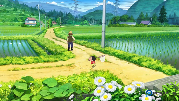 蜡笔小新煤炭镇的小白