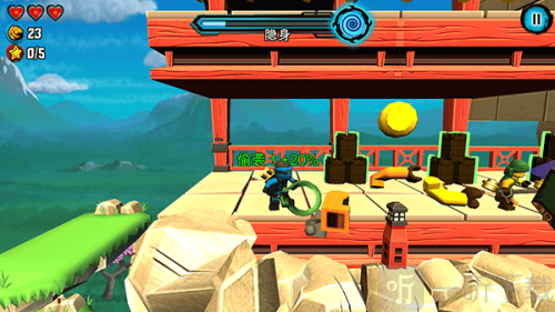 乐高幻影忍者天际飞行