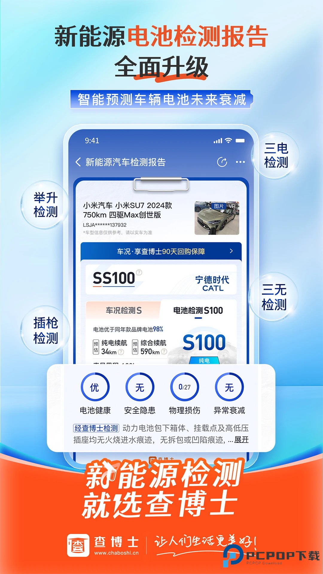 查博士二手车检测