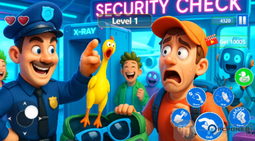 机场安检恶作剧