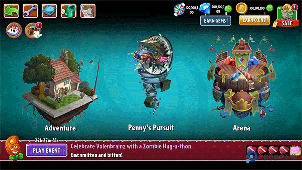 植物大战僵尸2国际服游戏玩法-1