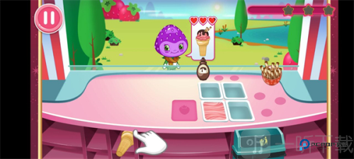 草莓甜心冰淇淋岛