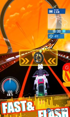 节奏音乐摩托车