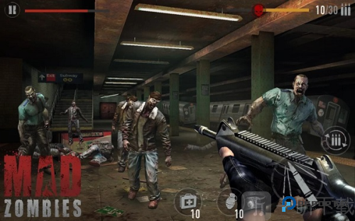疯狂僵尸射击