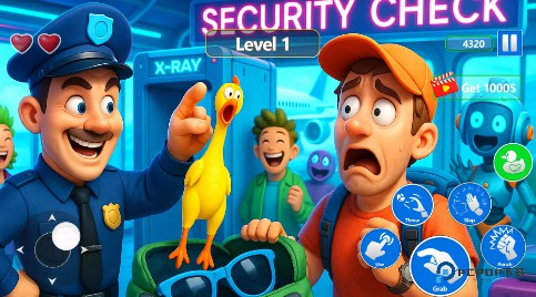 机场安检恶作剧