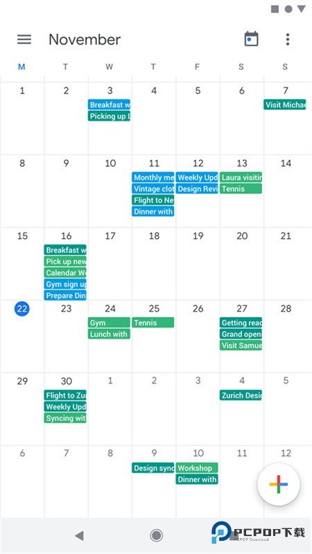 Google日历中文版