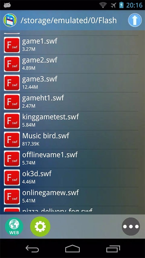 新flash游戏播放器手机版