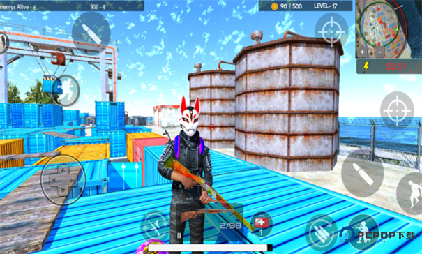 绝地生存射击手游戏玩法3