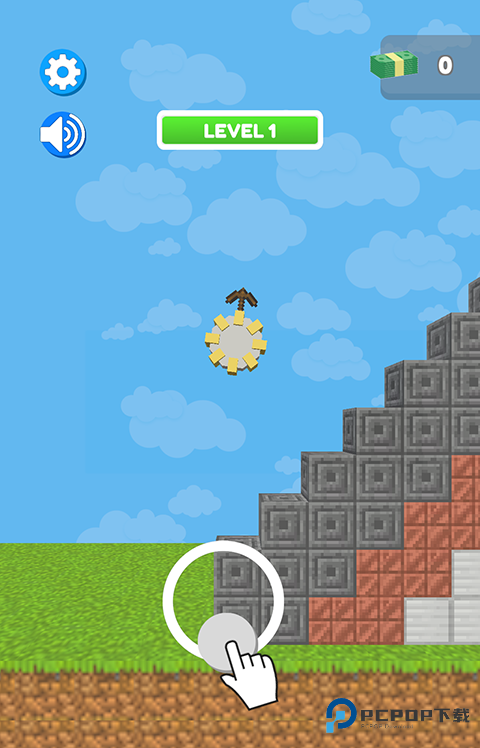 钻石挖掘机游戏玩法2