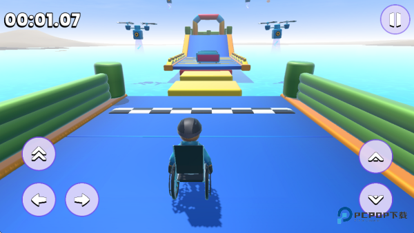 轮椅向前冲游戏玩法-3