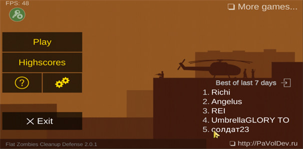 平面僵尸防御新版