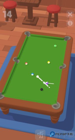 精准台球