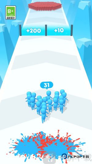 比比谁的人更多