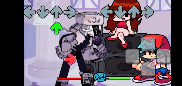 fnf修女黄小鬼模组